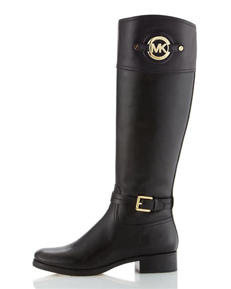 michael kors women's black boots